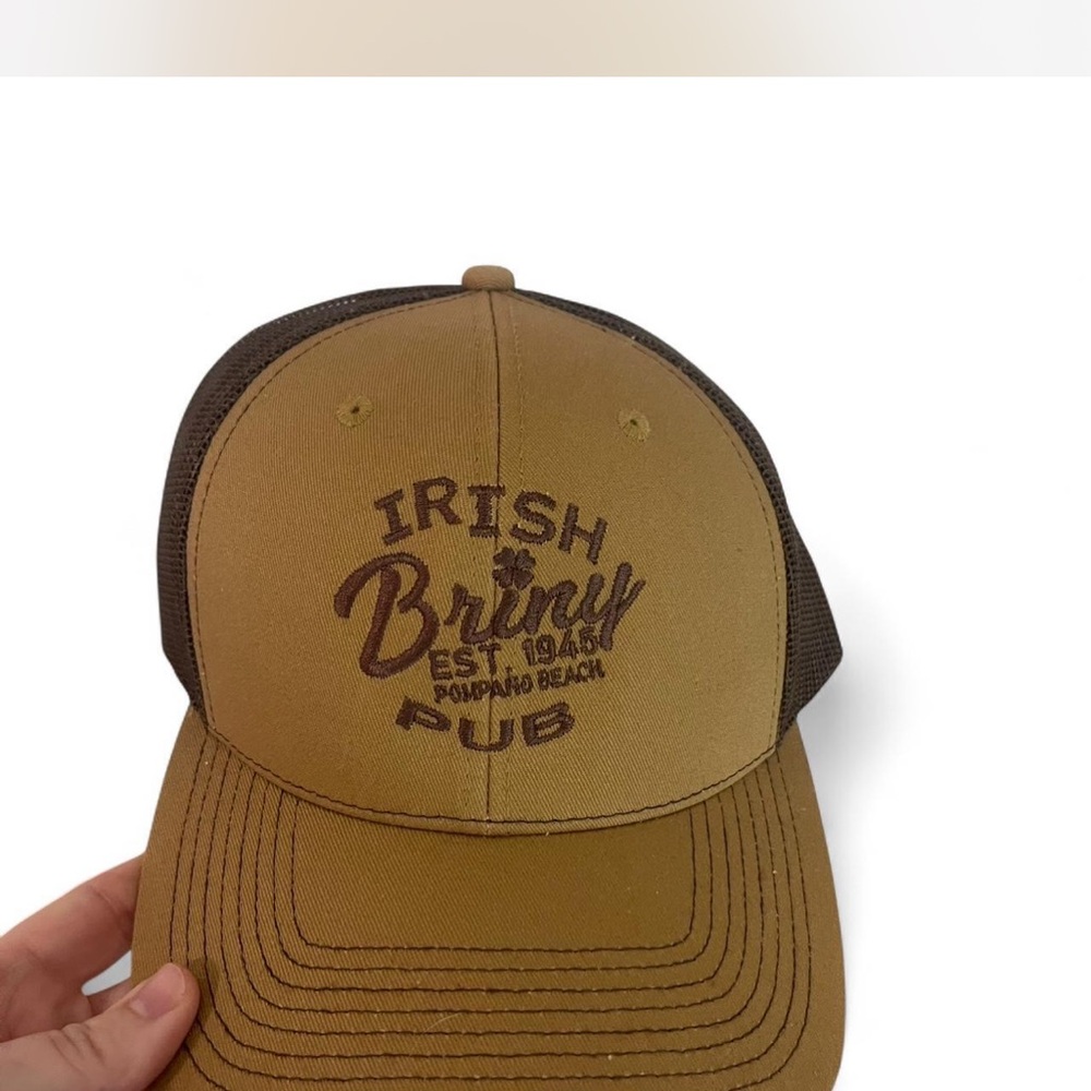 Brown Irish Pub Trucker Hat